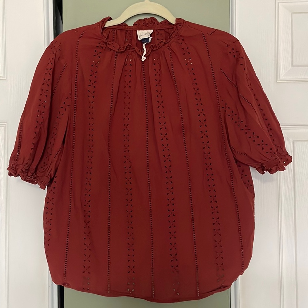 Universal Thread Women’s Top, Size Large, Peasant Style